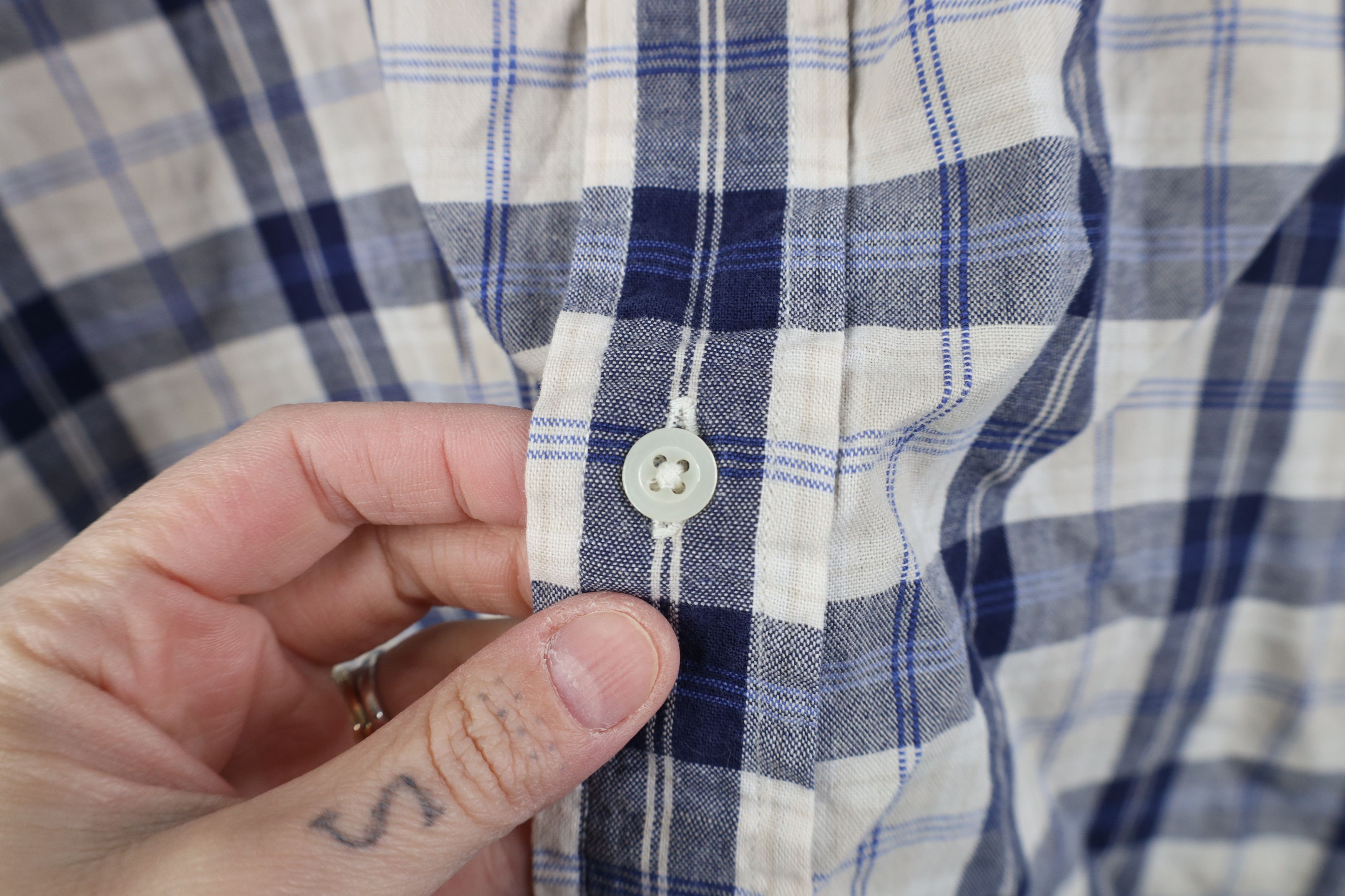 Eddie Bauer Vintage 90s Eddie Bauer Short Sleeve Collared Button Shirt Size US S / EU 44-46 / 1 - 5 Thumbnail