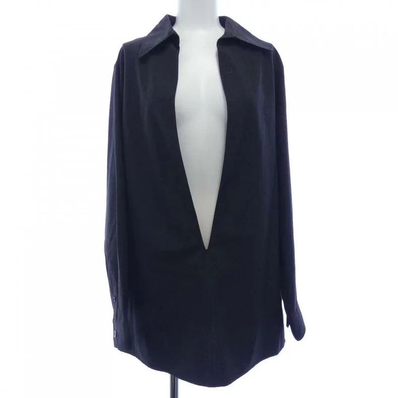 Maison Margiela Maison Margiela Wool V-Neck Shirt Size US M / EU 48-50 / 2 - 1 Thumbnail