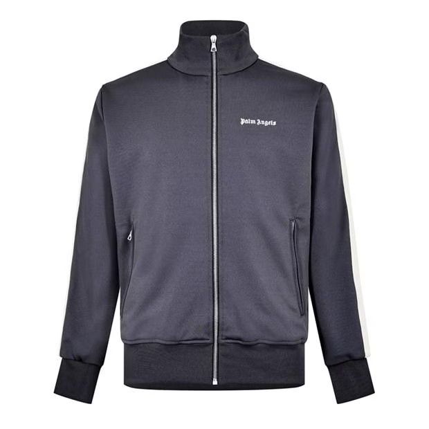 o1g2r1mq0524 Classic Track Jackets in Grey & White