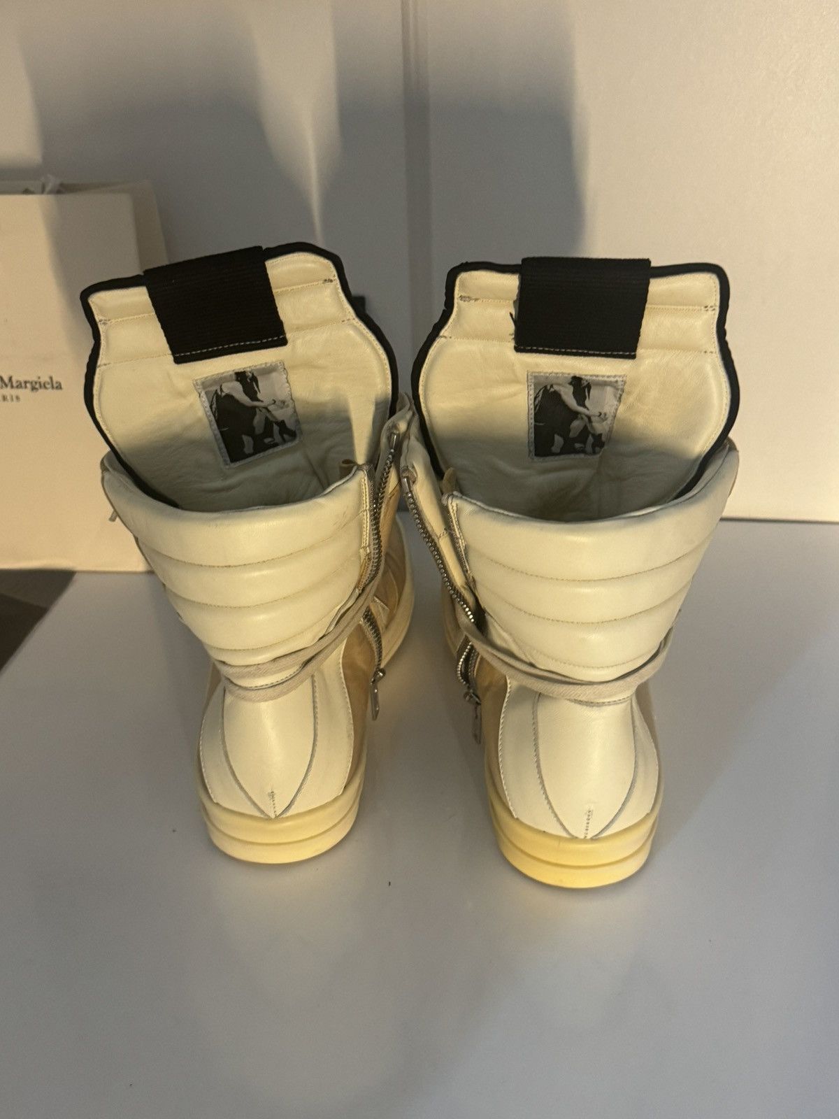 Rick Owens ✅Rick Owens Geobasket Gold 43 Size US 10 / EU 43 - 9 Thumbnail