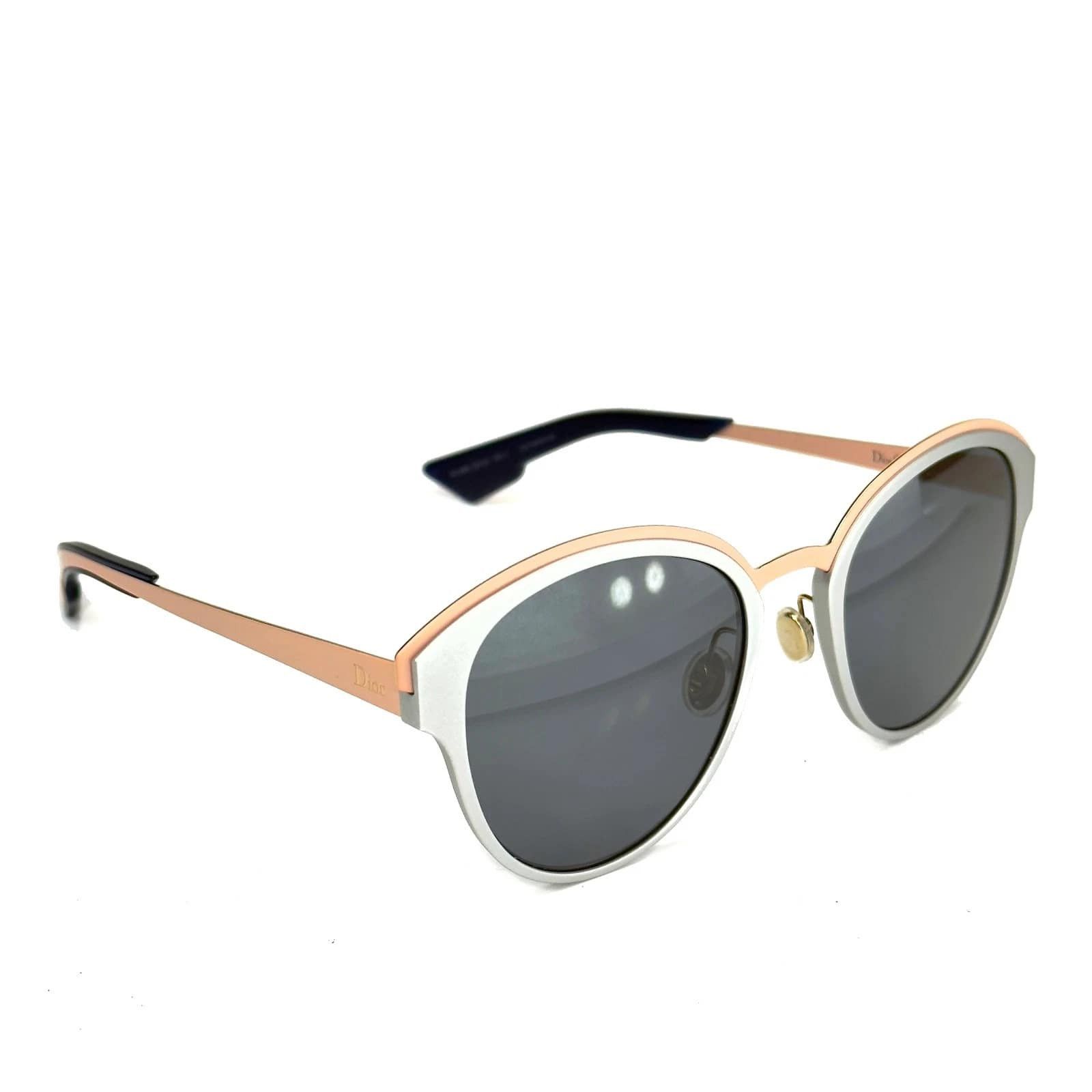 Christian Dior Monsieur CHRISTIAN DIOR SUN Grey Peach Fashion Sunglasses DIORSUN Size ONE SIZE - 5 Thumbnail