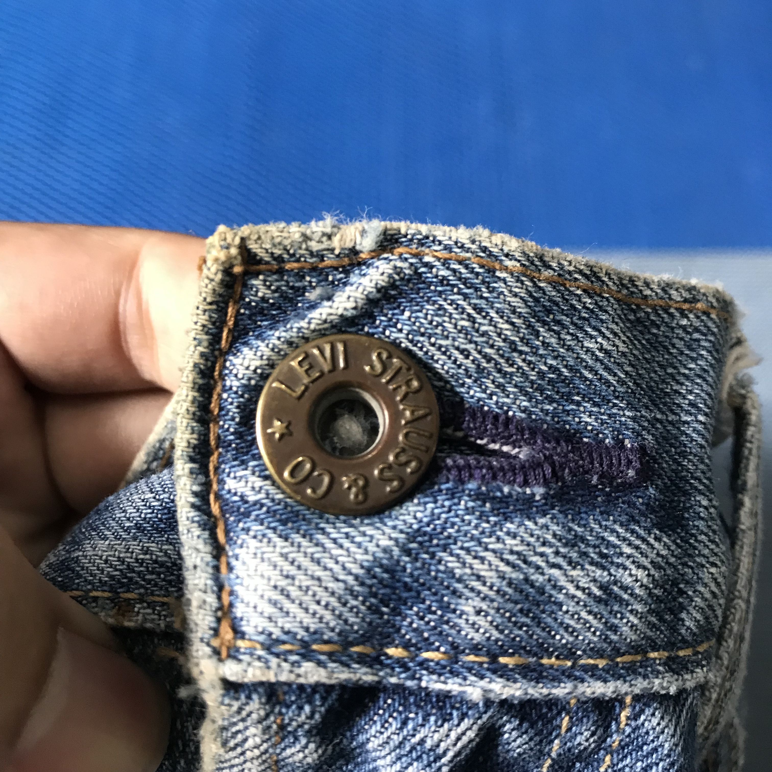 Levi's Vintage Levis Jeans Blue wash denim levis denim jeans pants Size US 34 / EU 50 - 4 Thumbnail