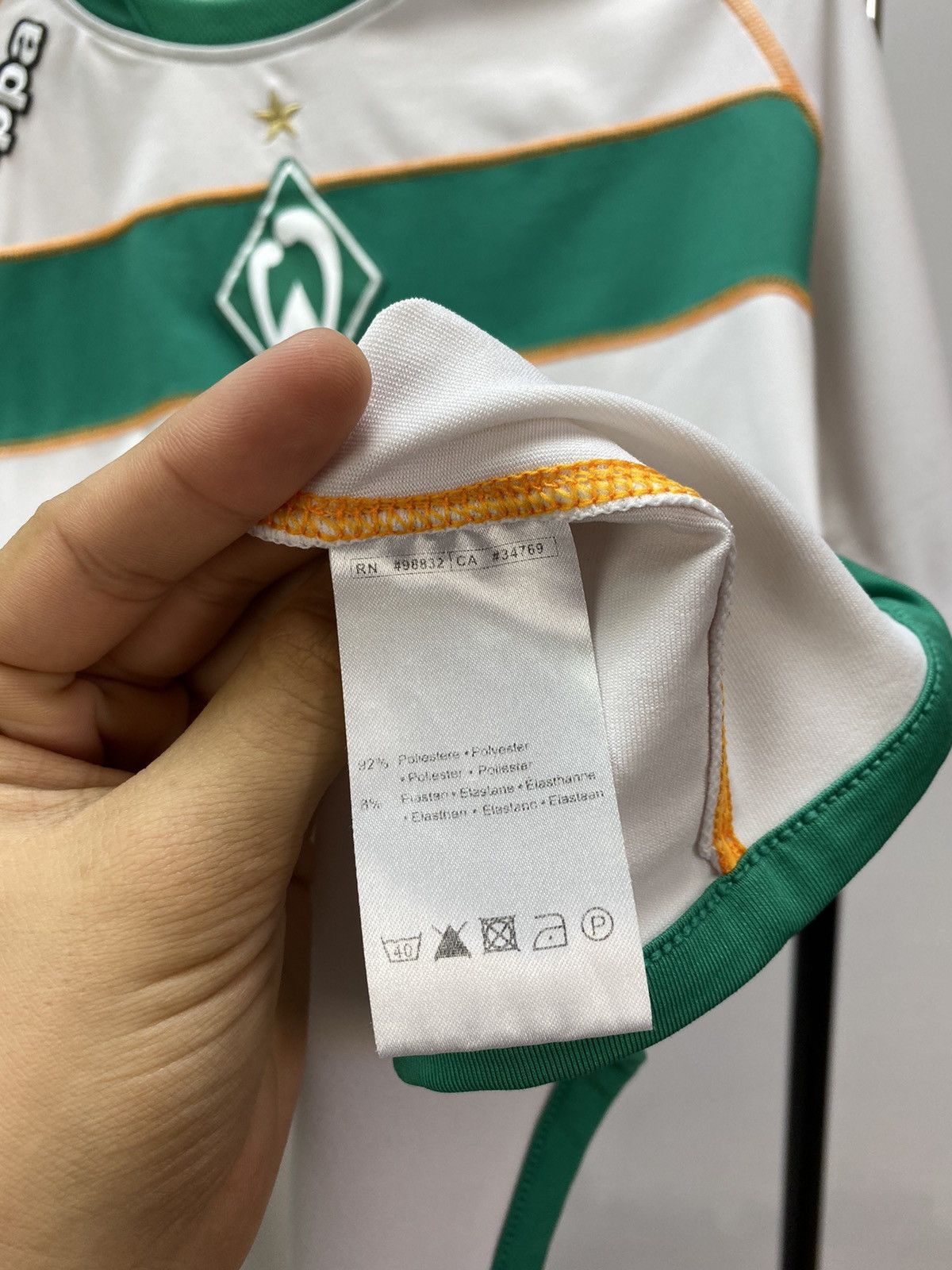 Kappa × Vintage Werder Bremen 2008 2009 Kappa Soccer Jersey Football Shirt Size US XL / EU 56 / 4 - 10 Thumbnail