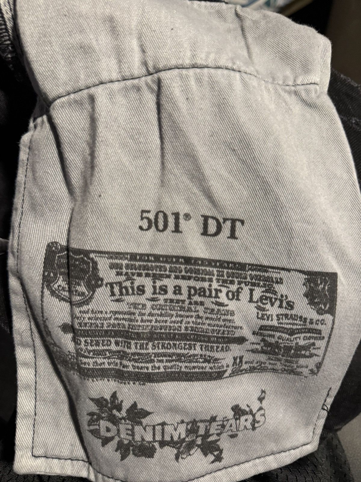 DENIM TEARS Denim Tears x Bstroy Size US 31 - 6 Thumbnail