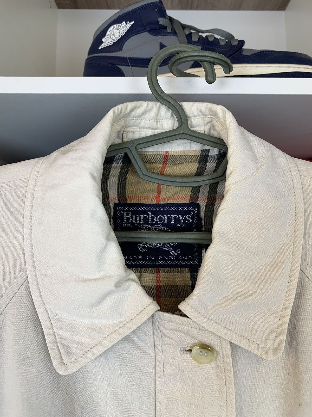 Vintage Burberrys Womens Nova Check Jacket Size C6 England