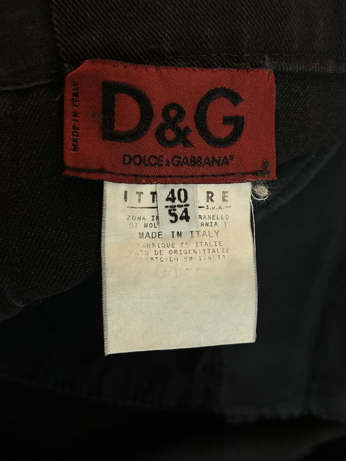 Dolce & Gabbana Archive Dolce & Gabbana Zipper Track Baggy Pants 90s Size US 38 / EU 54 - 8 Thumbnail