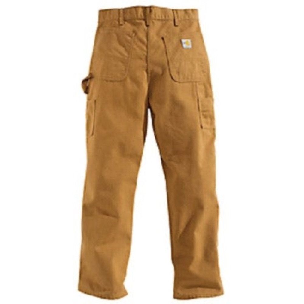 Carhartt Carhartt FRB152BRN Flame Resistant Work Dungaree Canvas Pan Size US 36 / EU 52 - 1 Thumbnail