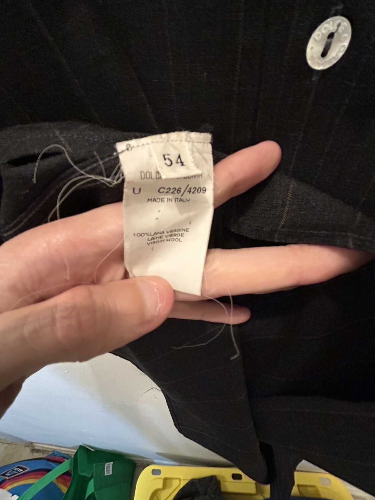 Dolce & Gabbana Hi & Gabbana Wool Pinstripe Bowling shirt Size US L / EU 52-54 / 3 - 4 Thumbnail
