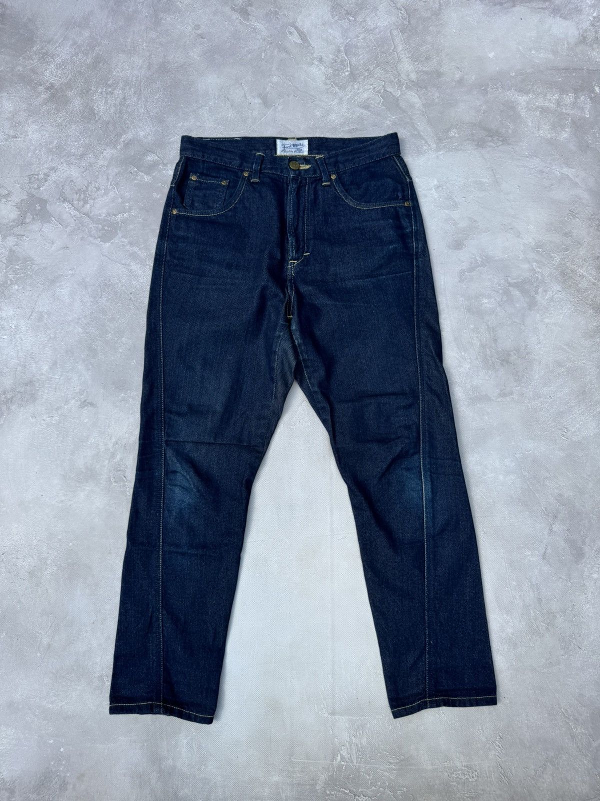 Lee Vintage Lee Japan Denim Asymmetric Jeans Pants Size US 30 / EU 46 - 1 Thumbnail