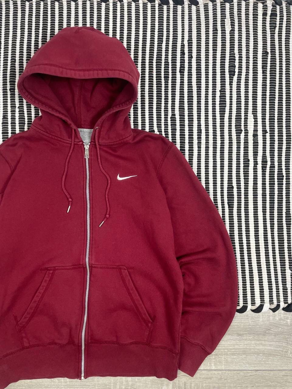 Nike Vintage Nike Swoosh Logo Zip Up Hoodie Y2K Size US M / EU 48-50 / 2 - 4 Thumbnail