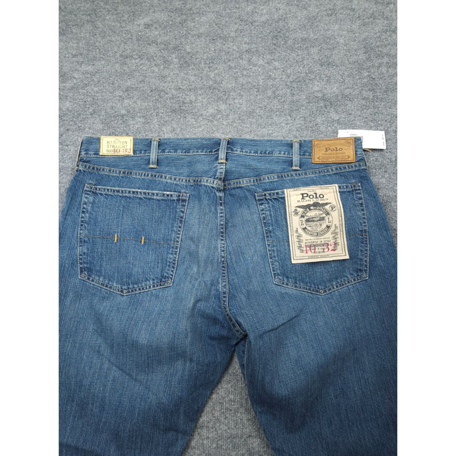 Polo Ralph Lauren Polo Ralph Lauren Jeans Mens 40 x 32 Blue HAMPTON STRAIGHT NWT Hampton Straight Jeans Polo Ralph Lauren Mens 40x32 Blue NWT Size US L / EU 52-54 / 3 - 4 Thumbnail