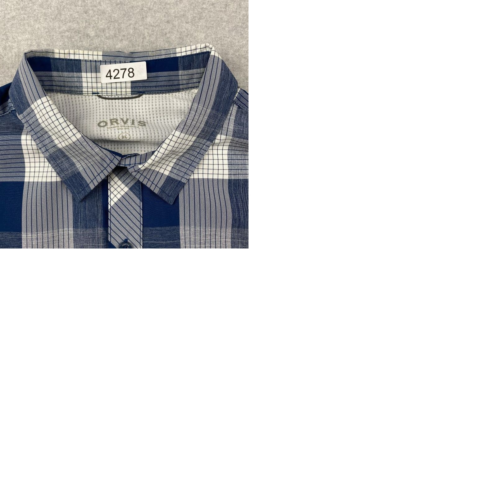 Orvis Orvis Button-Up Shirt Mens XL Plaid Short Sleeve Double Pockets Outdoor Fishing Size US XL / EU 56 / 4 - 9 Thumbnail