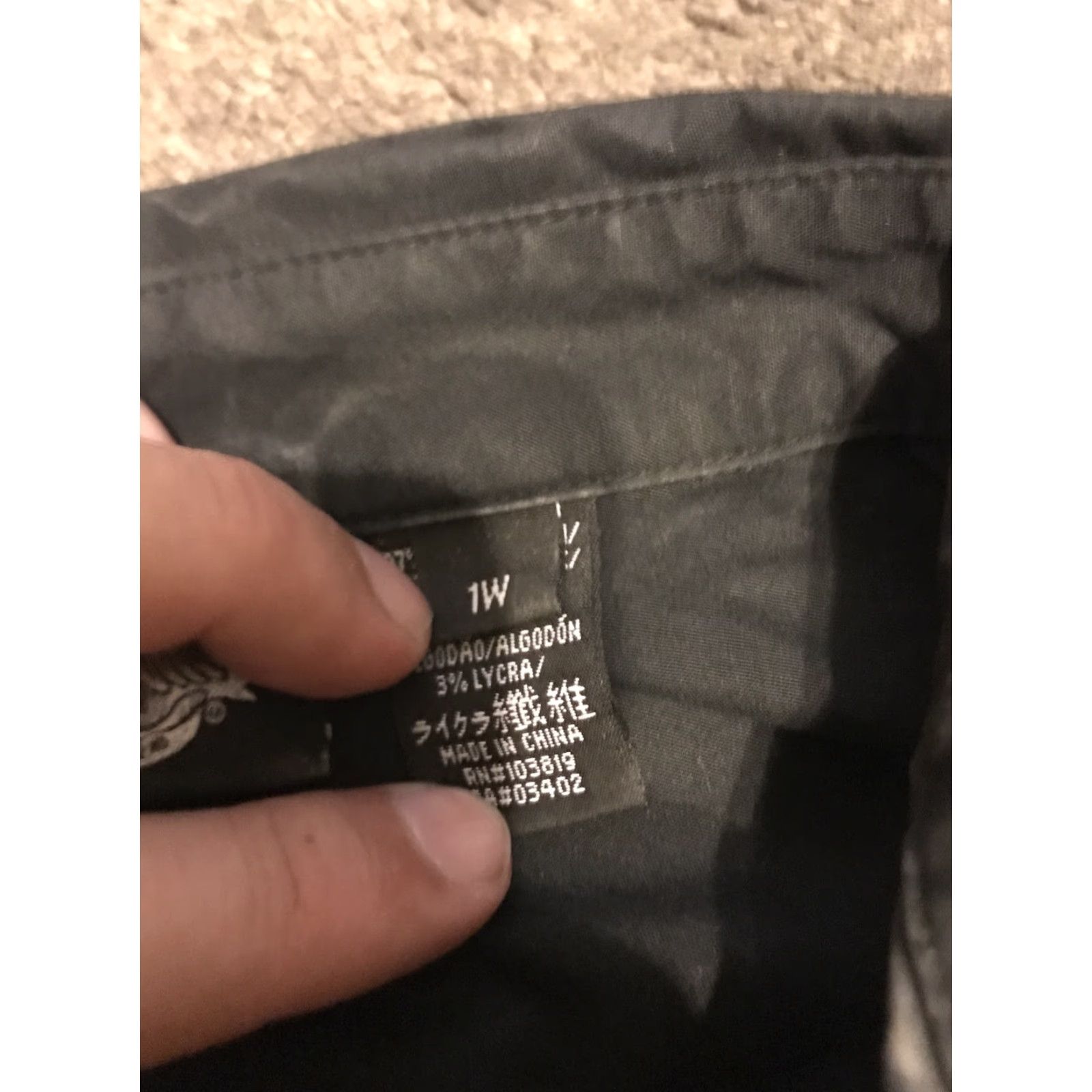 Harley Davidson HARLEY-DAVIDSON ROAD ANGEL WOMENS 1W PLUS BUTTON-UP BLACK 96201-09VW Size XS / US 0-2 / IT 36-38 - 5 Thumbnail