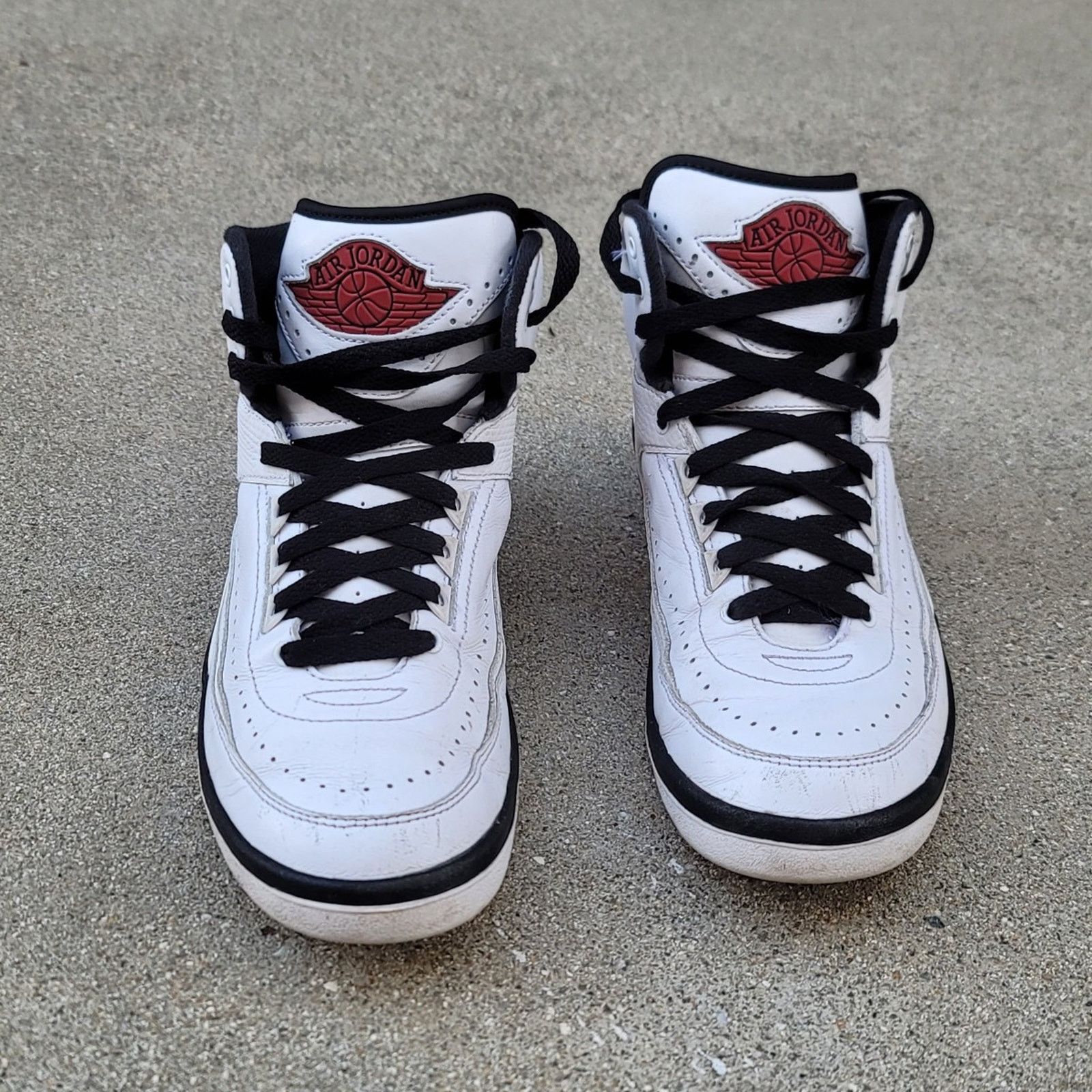 Jordan Brand Nike Air Jordan 2 II Retro Chicago Shoes Size US 7 / EU 40 - 3 Thumbnail