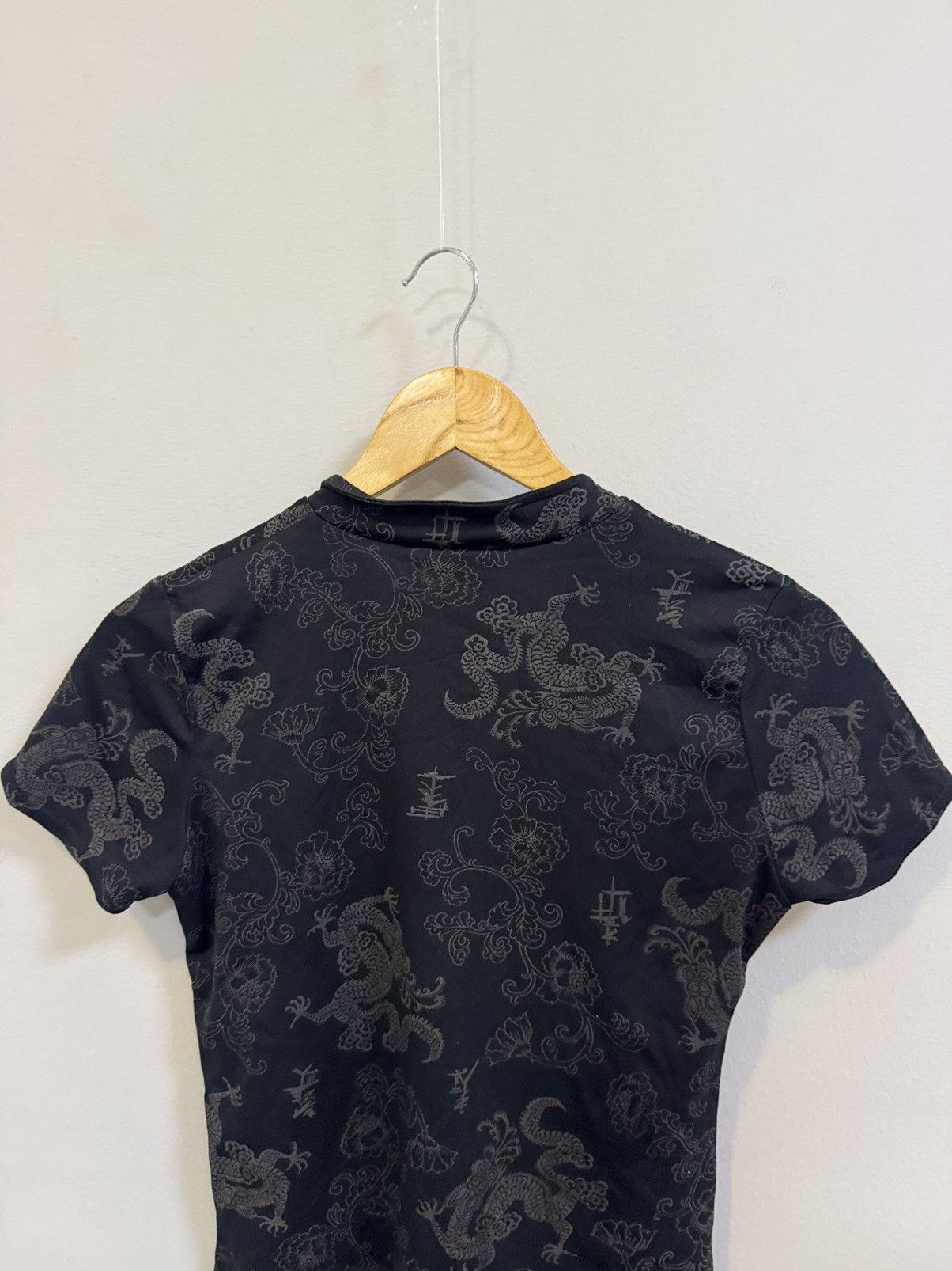 Japanese Brand Y2K Japan Dolls jpg overprint abstract printed baby tee top Size S / US 4 / IT 40 - 7 Thumbnail