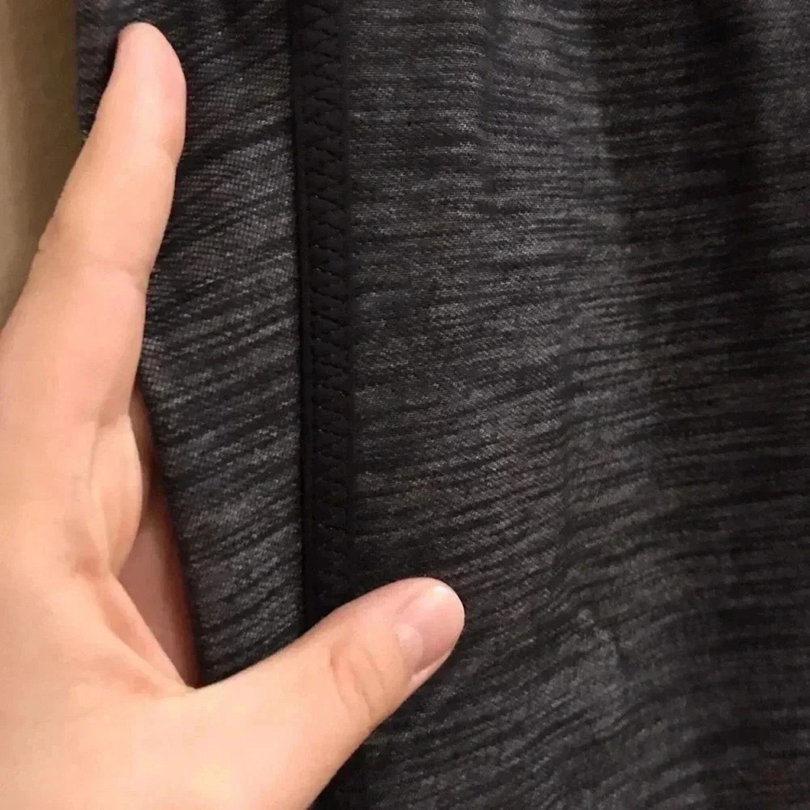 Lululemon Lululemon Forme Yoga Leggings Size 10 Heather Grey Black Size 32" / US 10 / IT 46 - 2 Thumbnail
