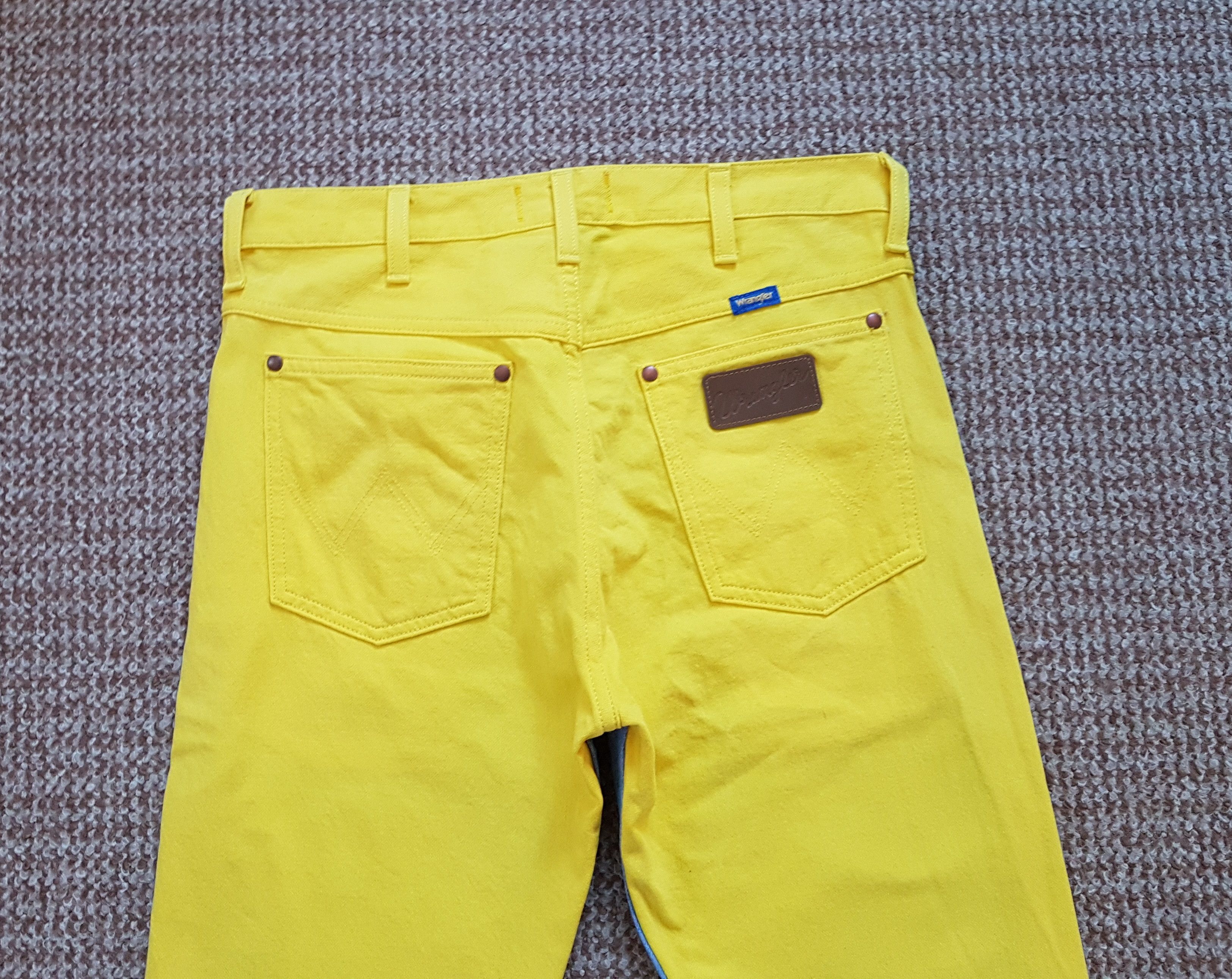 Wrangler Wrangler Genderless Fit 11MWZ Denim Jeans Ukraine colours Size US 29 - 5 Thumbnail