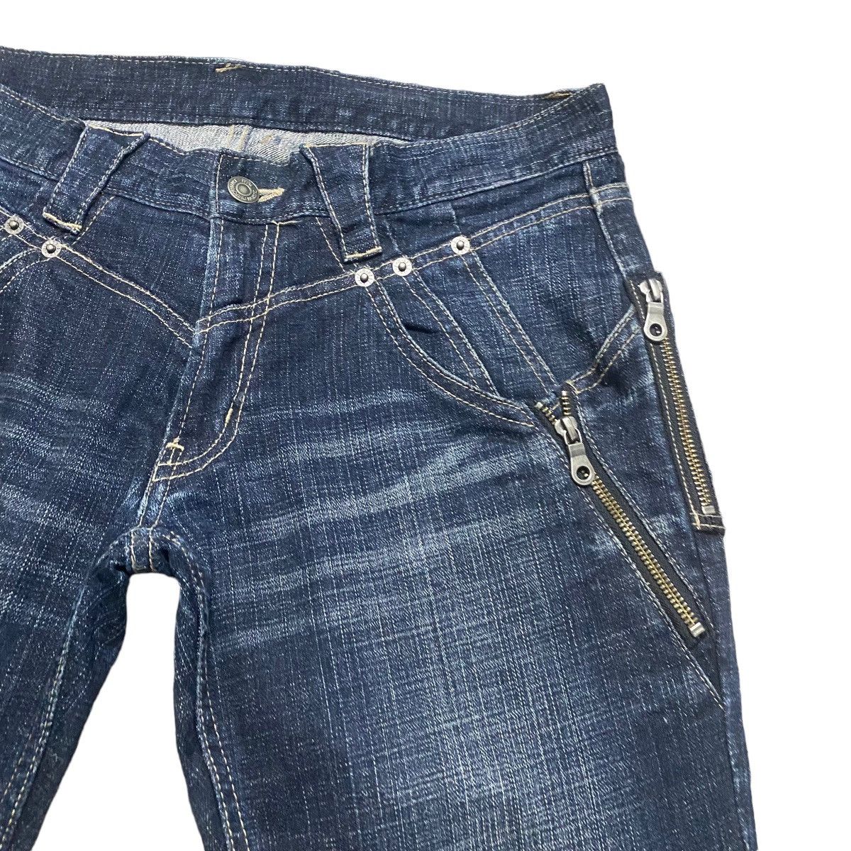 PPFM PPFM Cyber Denim Skinny Jeans Zipper Size US 30 / EU 46 - 6 Thumbnail