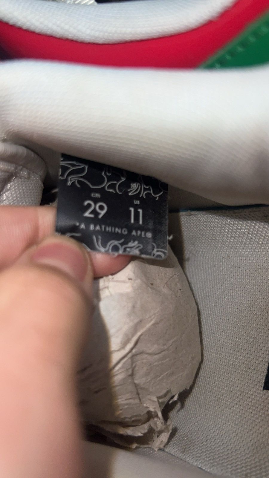 Bape Bapesta Italy Size US 11 / EU 44 - 12 Thumbnail