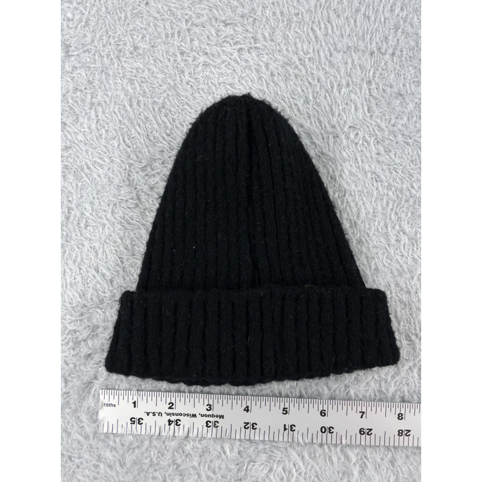 Champion Champion Beanie Headwear One Size Adult Black Knit Polyester Ski Outdoors Hat/Cap Mens Womens Unisex Beanie Size ONE SIZE - 4 Thumbnail