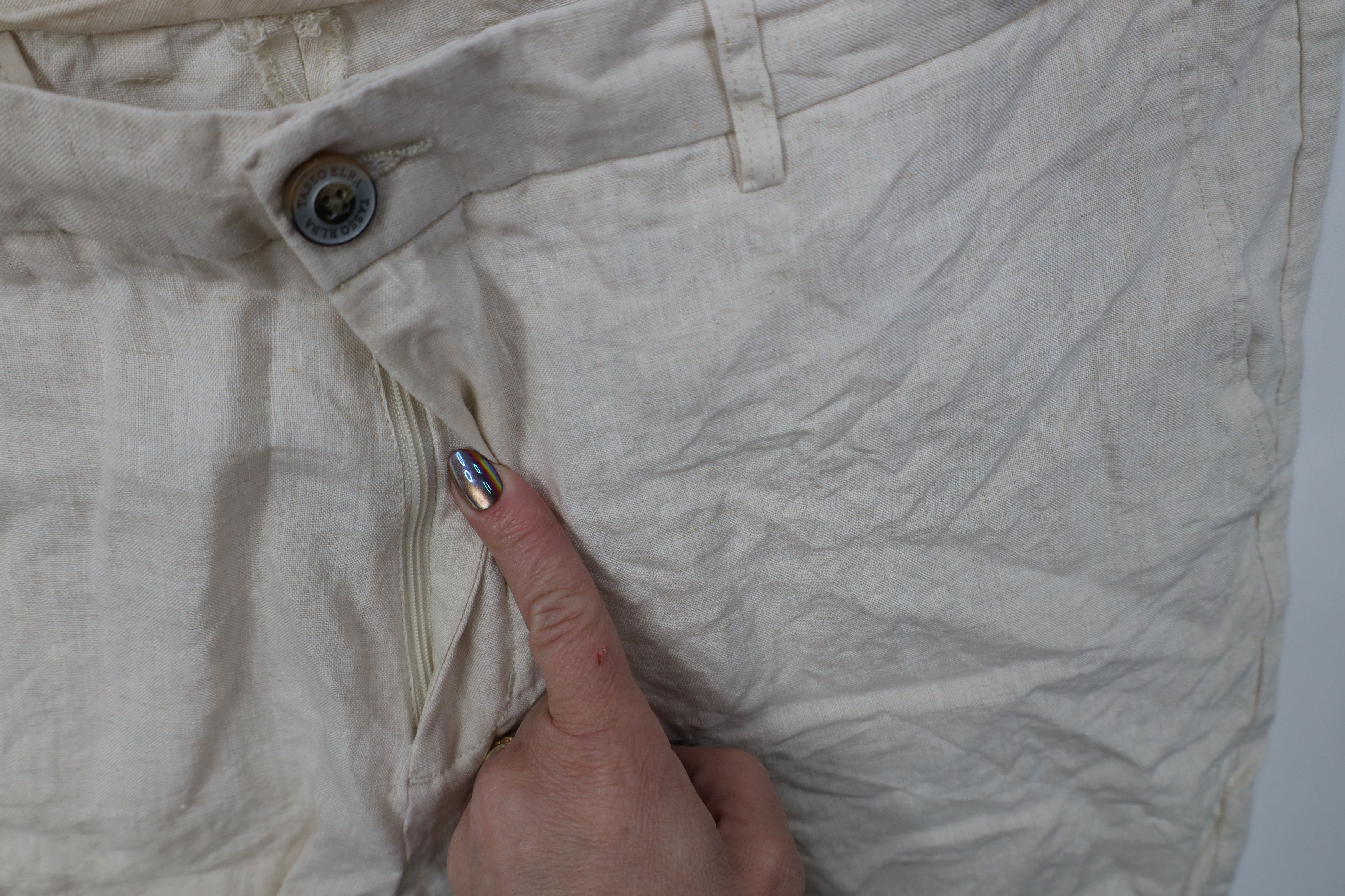 Vintage Vintage 90s Y2K Streetwear Beach Chino Pants Trousers Beige Size US 36 / EU 52 - 6 Thumbnail