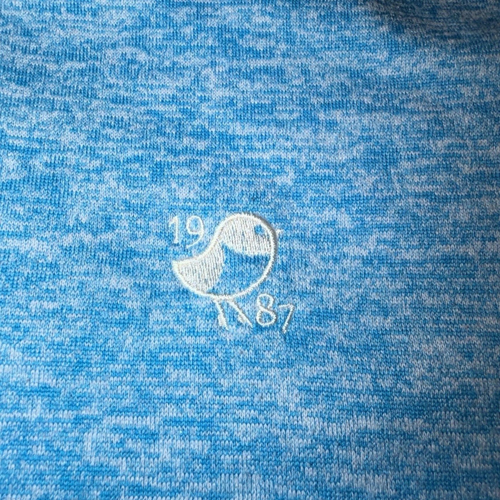 Nike Nemacolin Nike Golf Women’s 1/4 Zip Fleece Pullover XL Blue 1987 Golf Sports Outdoor Walking Hiking Size XL / US 12-14 / IT 48-50 - 3 Thumbnail