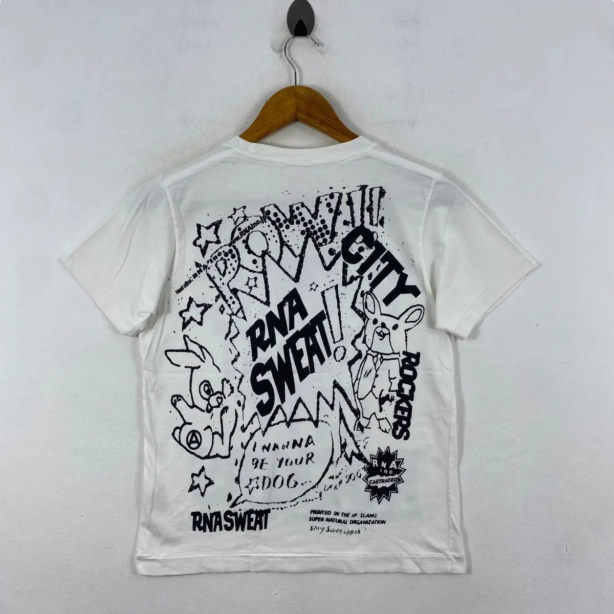 If Six Was Nine RNA INC Sweat City Rockers Punk Graphic Tee Shirt Medium Size US M / EU 48-50 / 2 - 4 Thumbnail