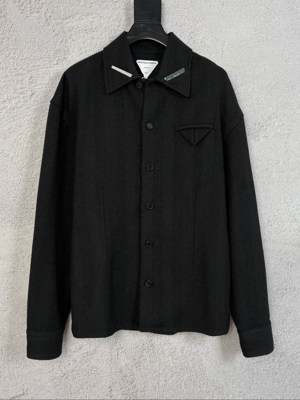 Bottega Veneta Bottega Veneta Felted Wool Cropped Blouson Jacket