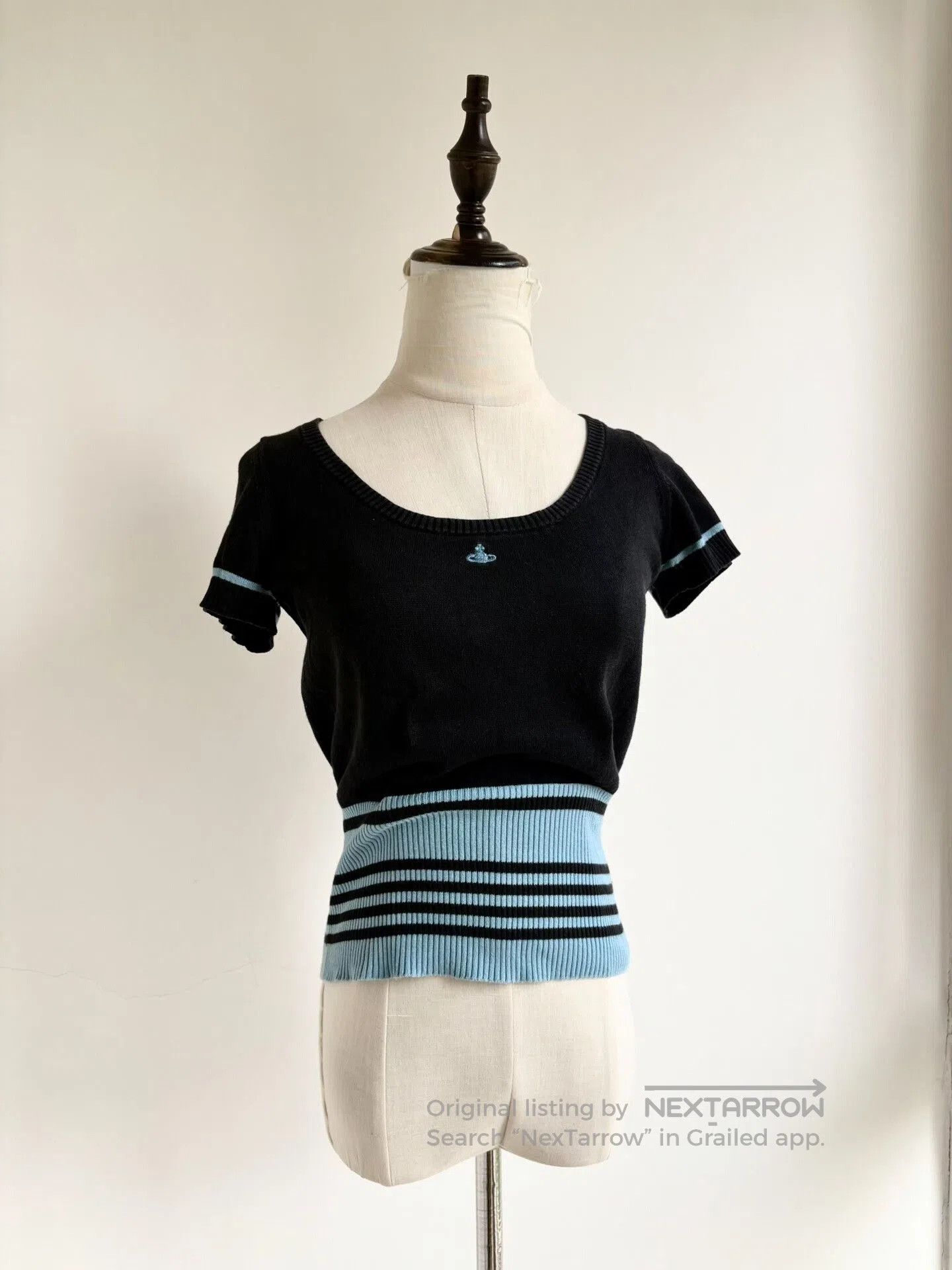 Vivienne Westwood Vivienne Westwood Vintage Striped Knit Top. Size M / US 6-8 / IT 42-44 - 1 Thumbnail