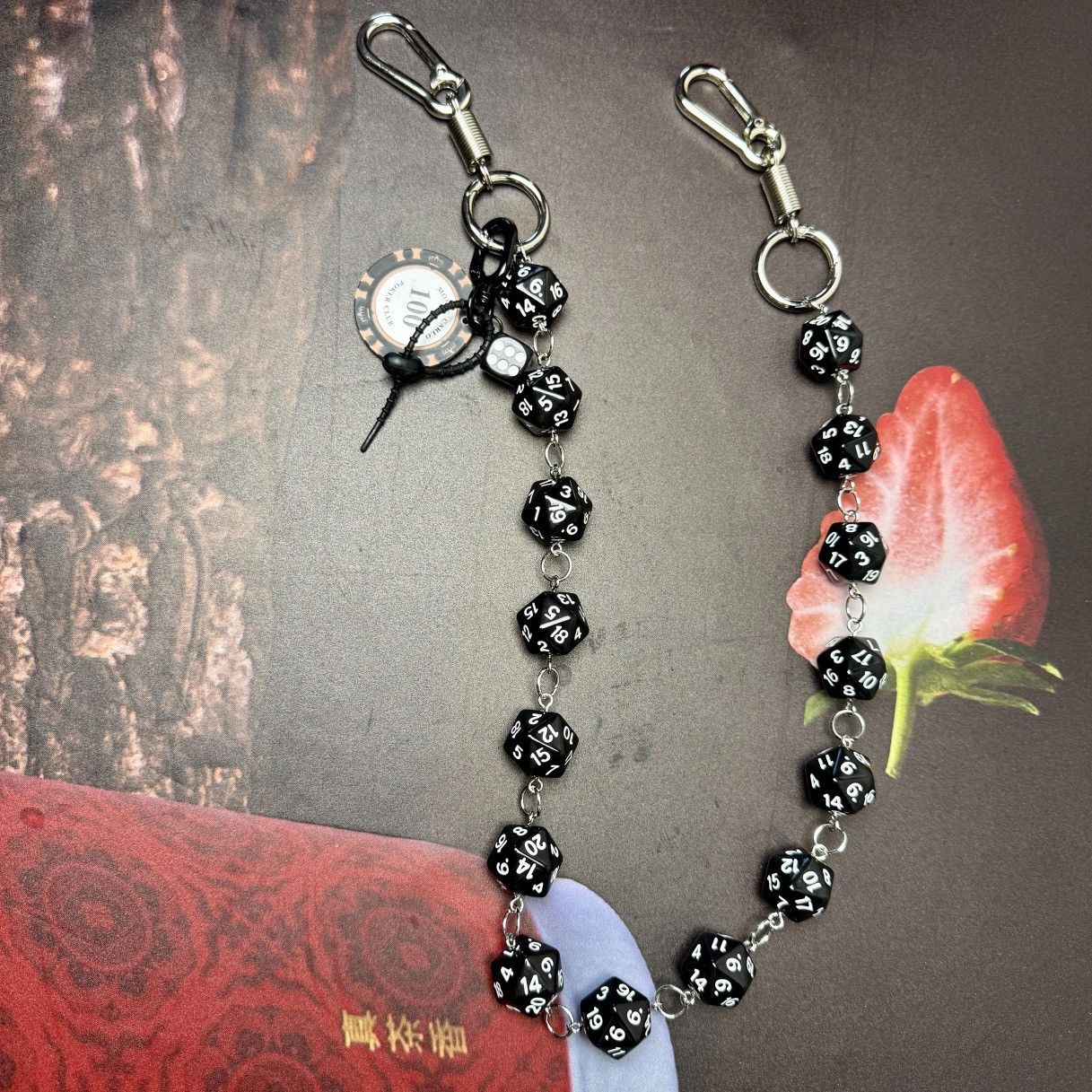Other Black Dice Pant Wallet Chain Size ONE SIZE - 2 Thumbnail
