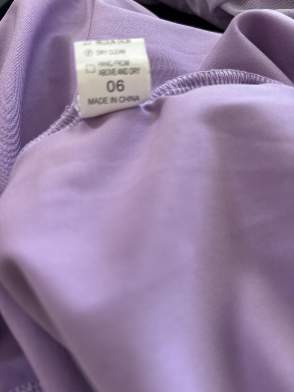The Unbranded Brand One-Shoulder Ruched Midi Dress in Light Purple XL Size XL / US 12-14 / IT 48-50 - 9 Thumbnail