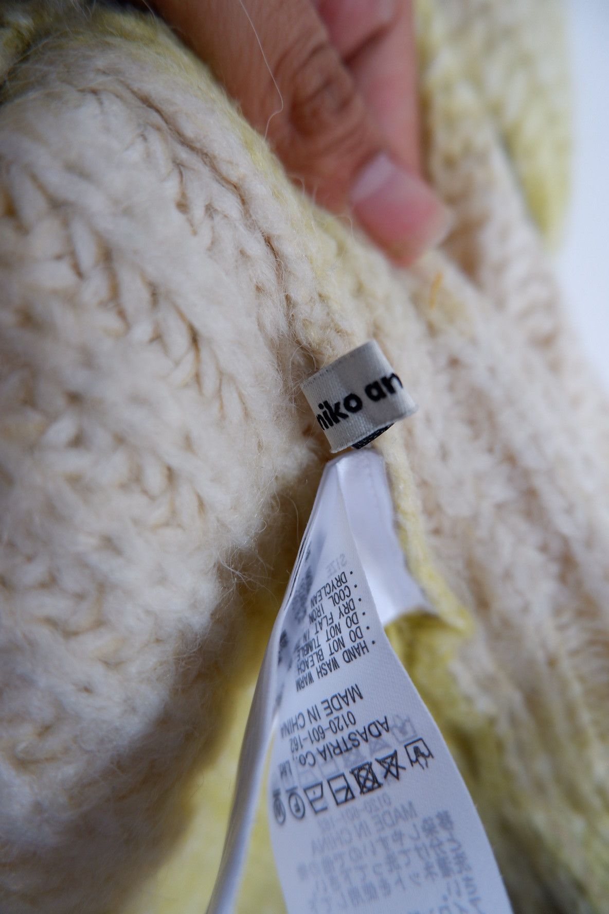 Japanese Brand NIKO AND Mohair Sweaters Size M / US 6-8 / IT 42-44 - 7 Thumbnail
