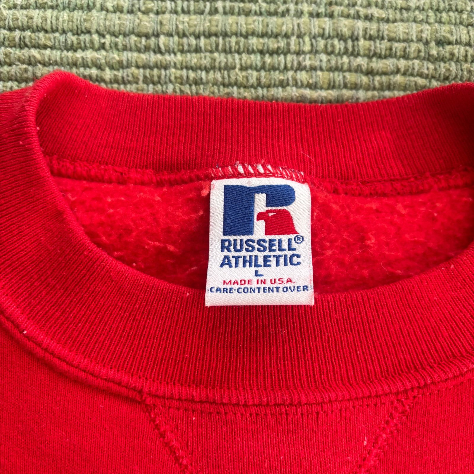 Russell Athletic × Vintage Vtg 90s Russell Athletic Saint Johns Lewiston Sweatshirt L Size US L / EU 52-54 / 3 - 4 Thumbnail