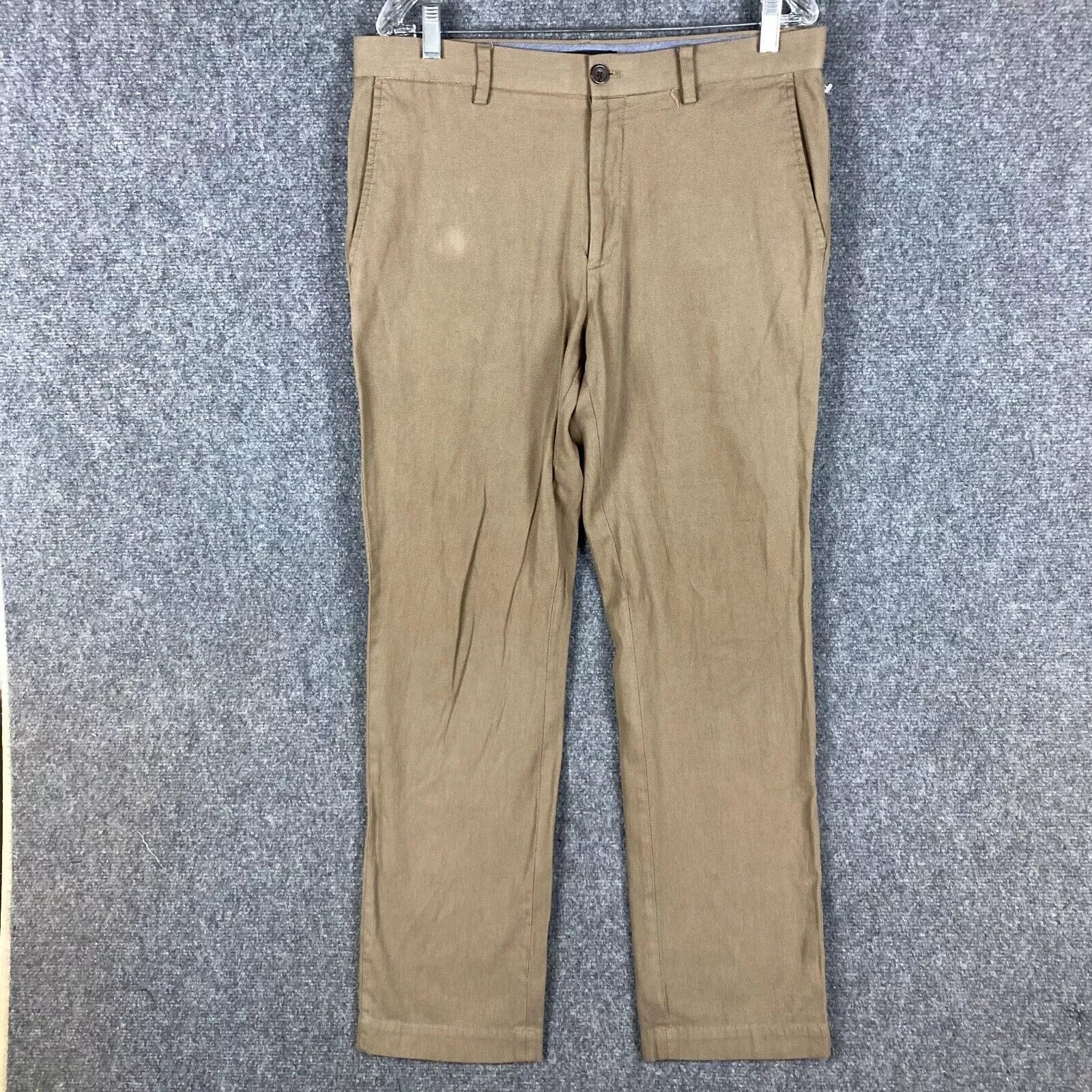 Banana Republic Banana Republic Pants Men's 34x32 Aiden Fit Chino Cotton Size US 34 / EU 50 - 1 Thumbnail