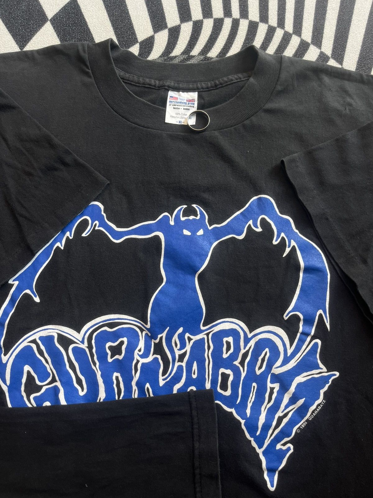 Band Tees Vintage GUANA BATZ 1996’s U.S. TOUR Psychobilly band Tshirt Size US XL / EU 56 / 4 - 8 Thumbnail