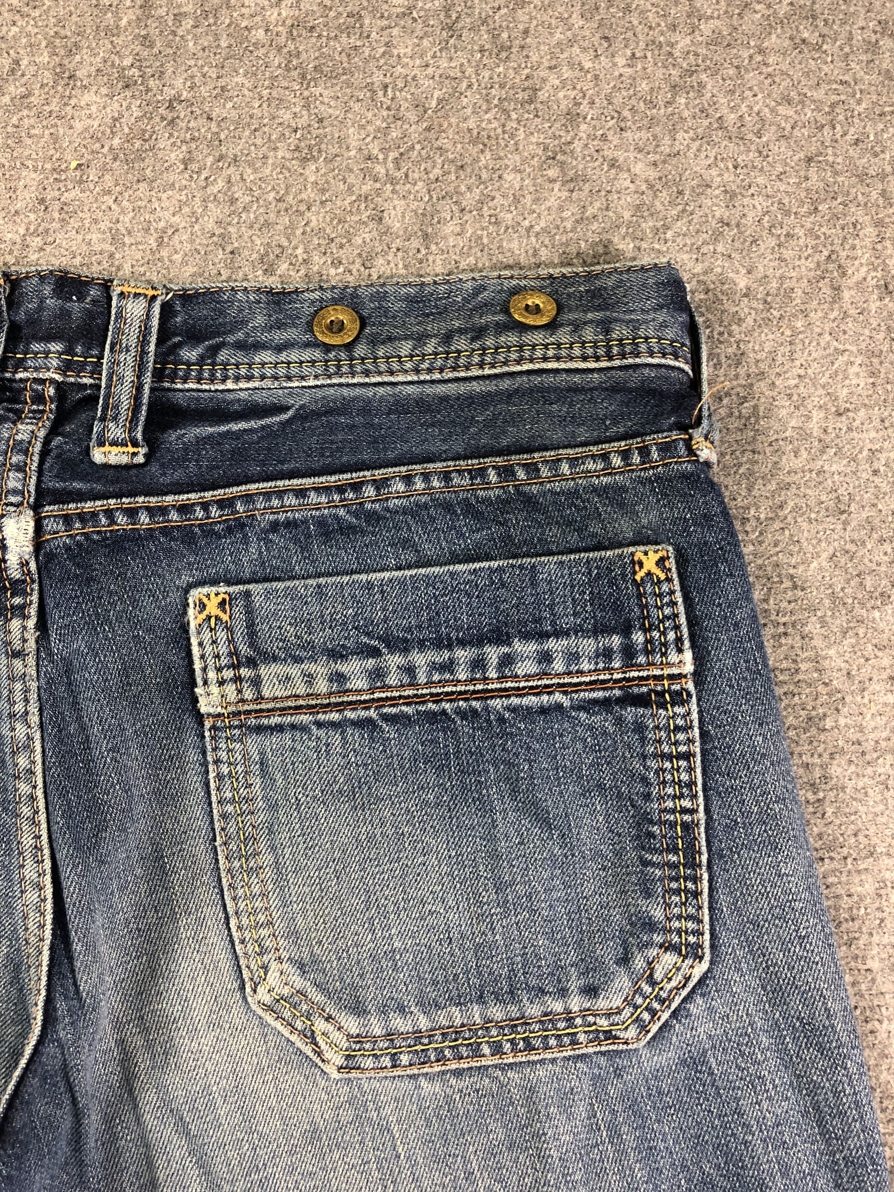 Other DMG Flare Denim Jeans 31x28 Size 31" - 9 Thumbnail