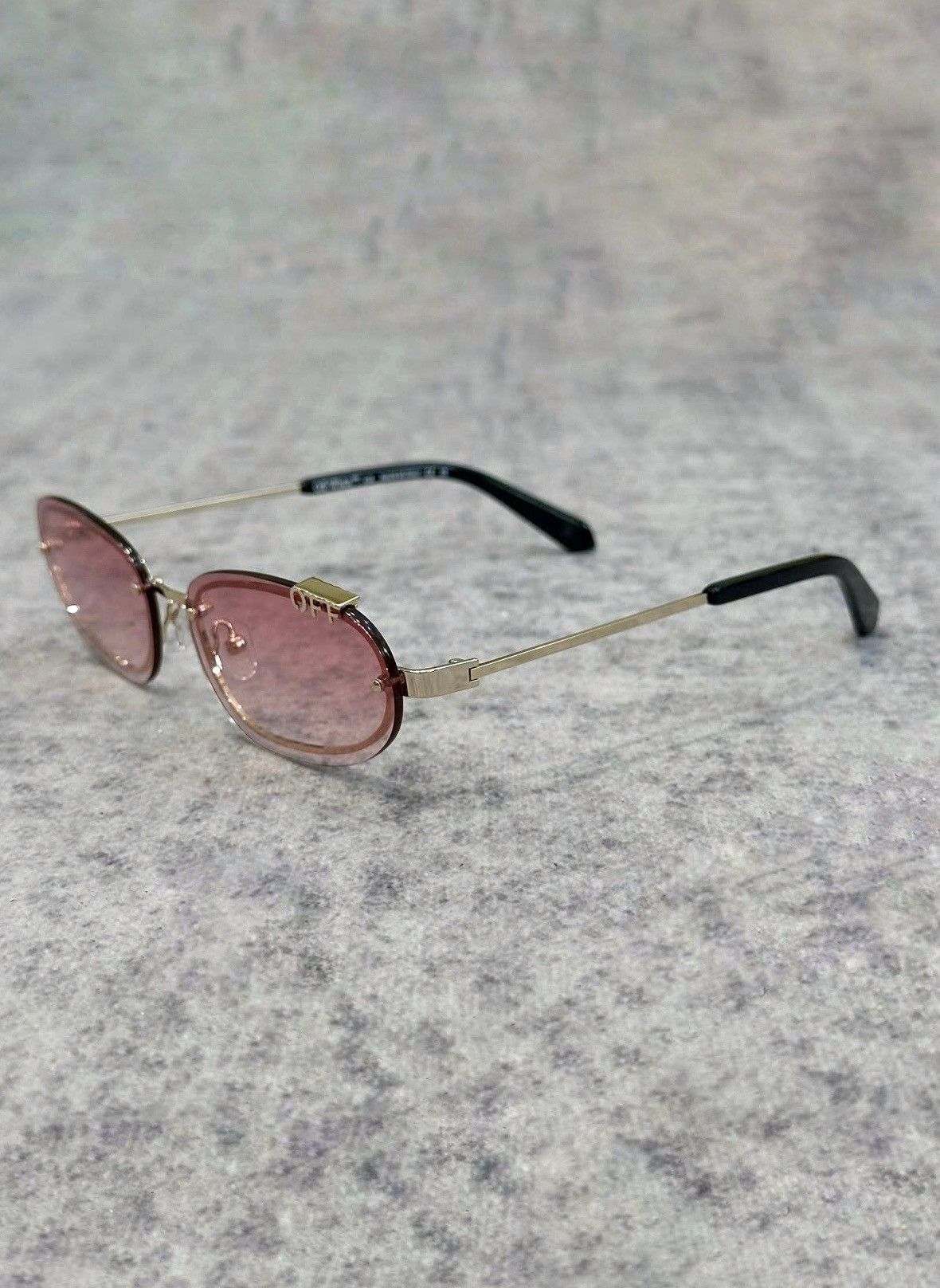 Off-White OFF-WHITE MIAMI SUNGLASSES GOLD GRADIENT R Size ONE SIZE - 1 Thumbnail