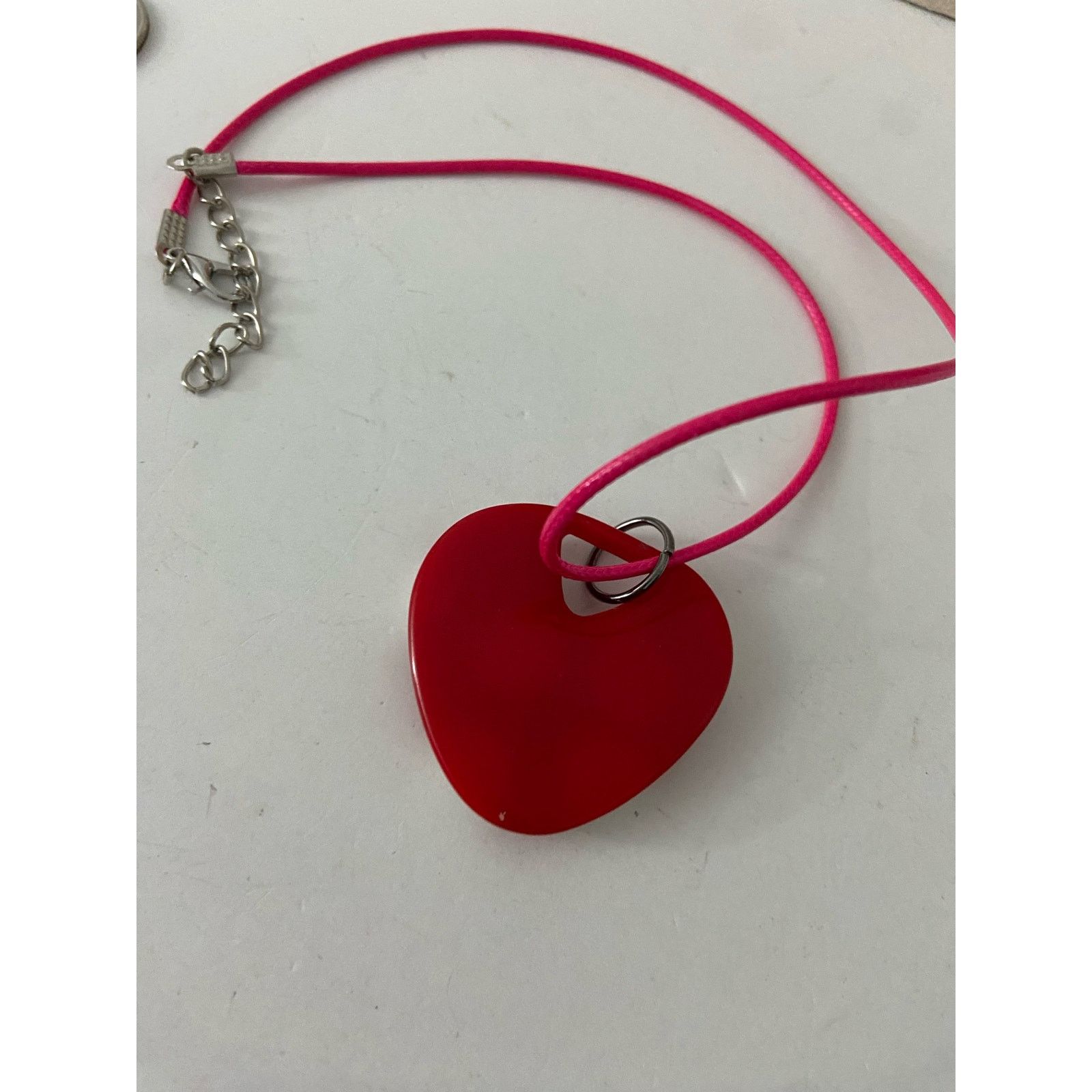 Handmade Polka dot pendant necklace Upcycled Size ONE SIZE - 4 Thumbnail