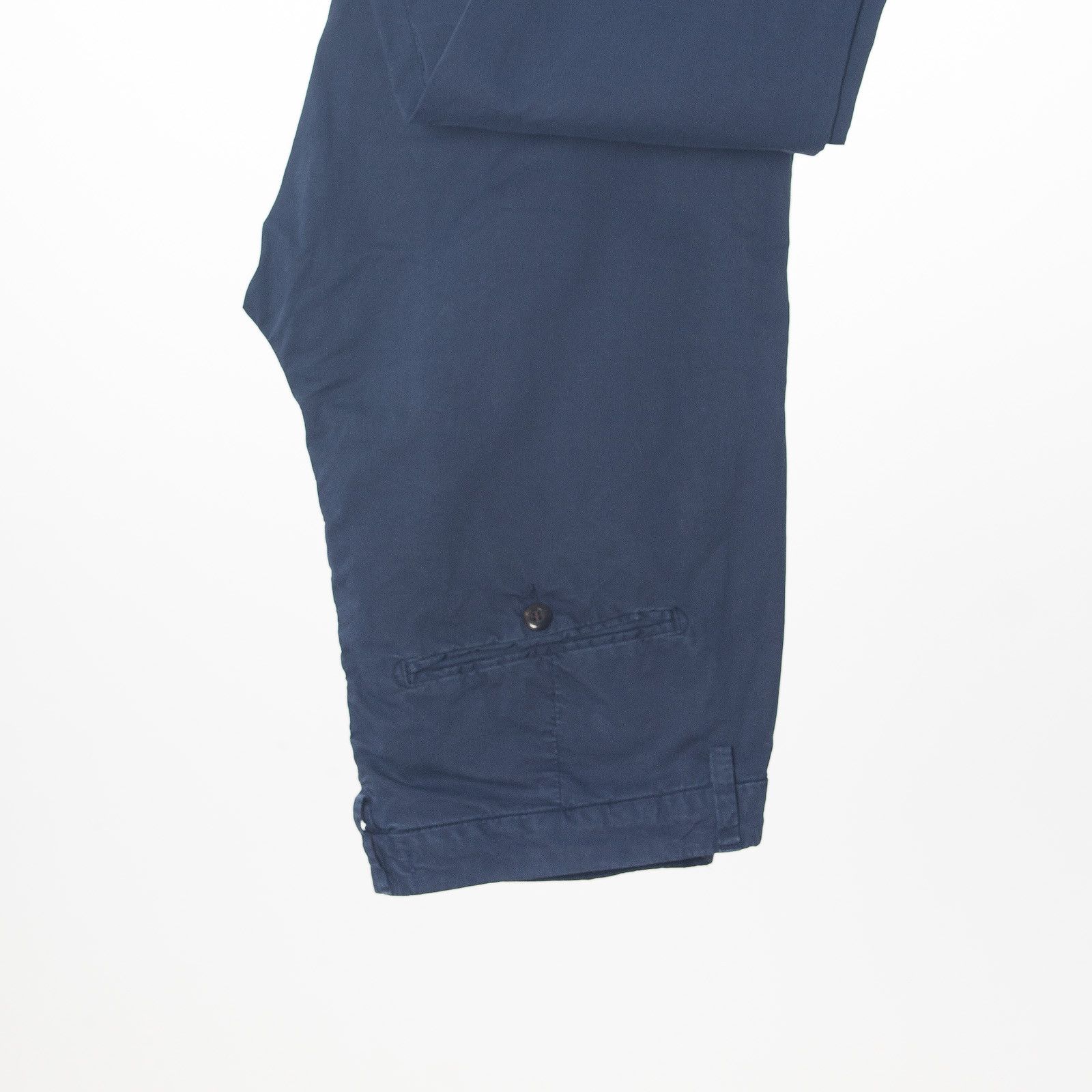 Dondup DONDUP Blue Slim Fit Cotton Chinos Italy Made 33/31.5 Size US 33 - 3 Thumbnail