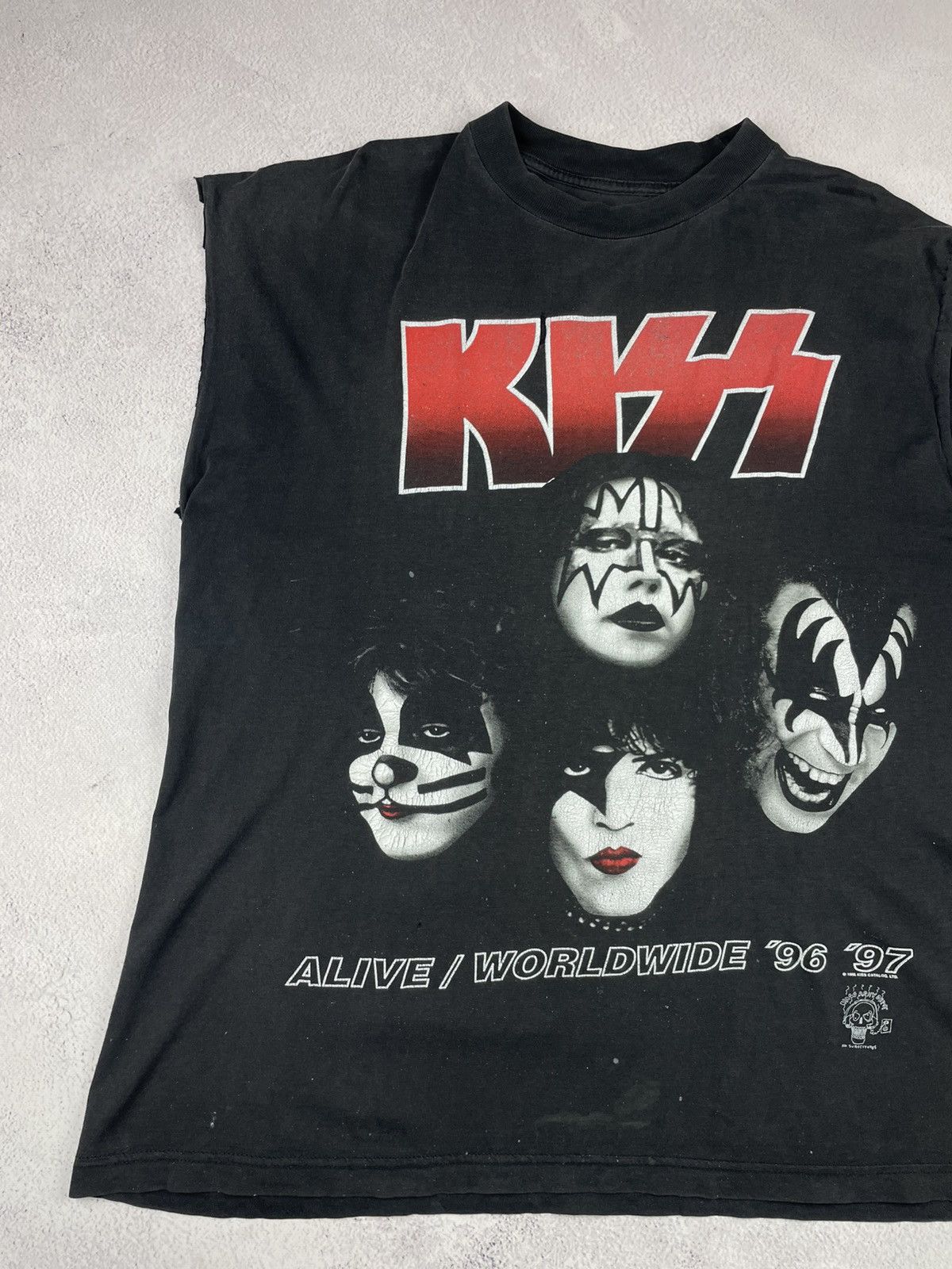 KISS Vintage KISS 96-97 Alive World Tour Black I GOT THE BEST Size US M / EU 48-50 / 2 - 3 Thumbnail