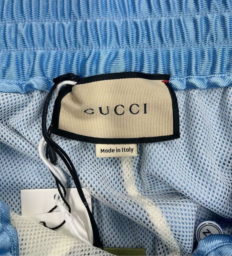 Gucci Gucci Silk-line buckle drawstring tie sports casual pants Size US 27 - 3 Thumbnail