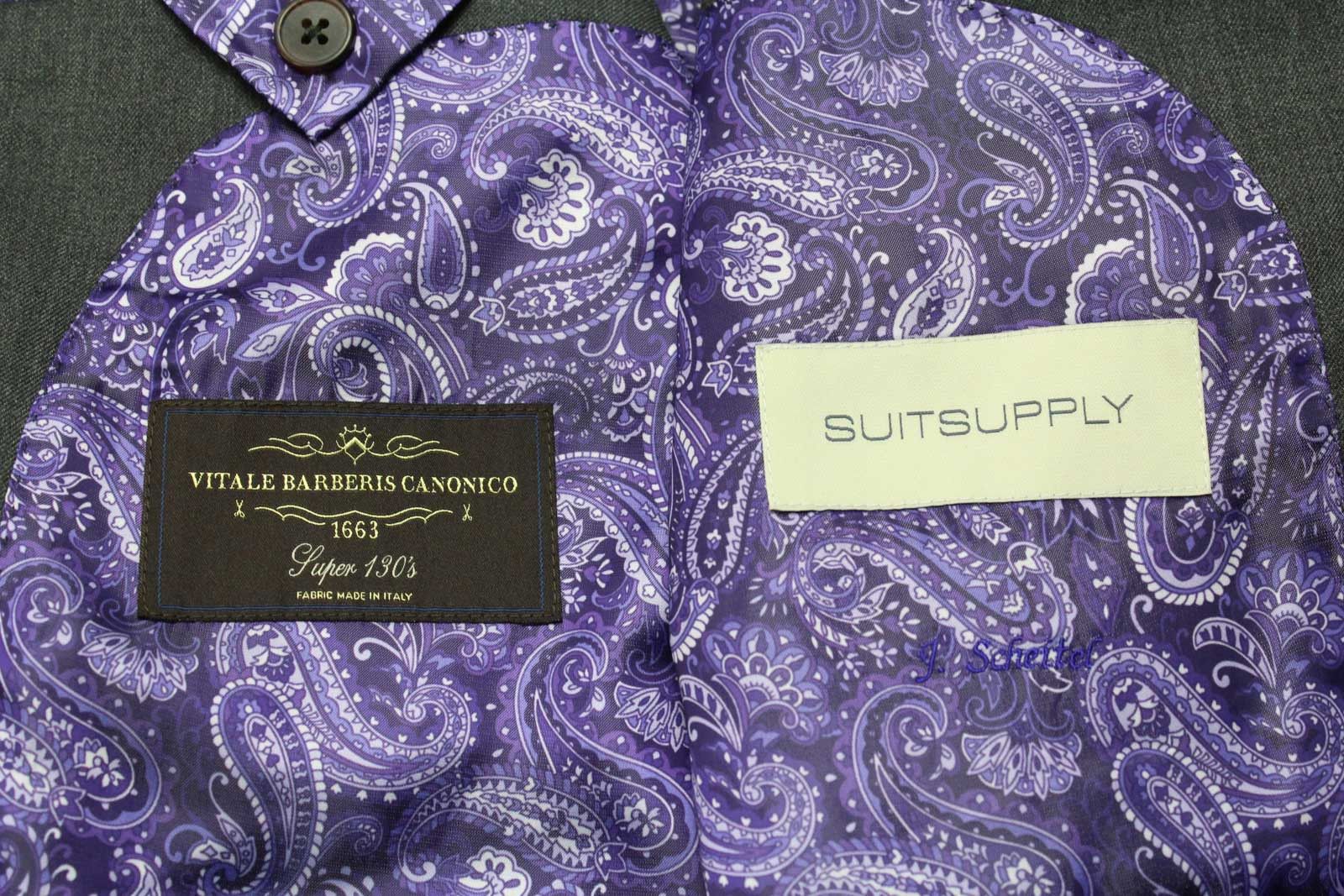 Suitsupply SUITSUPPLY La Spalla / Brescia Suit Men's UK 38 Wool Size 38R - 8 Thumbnail