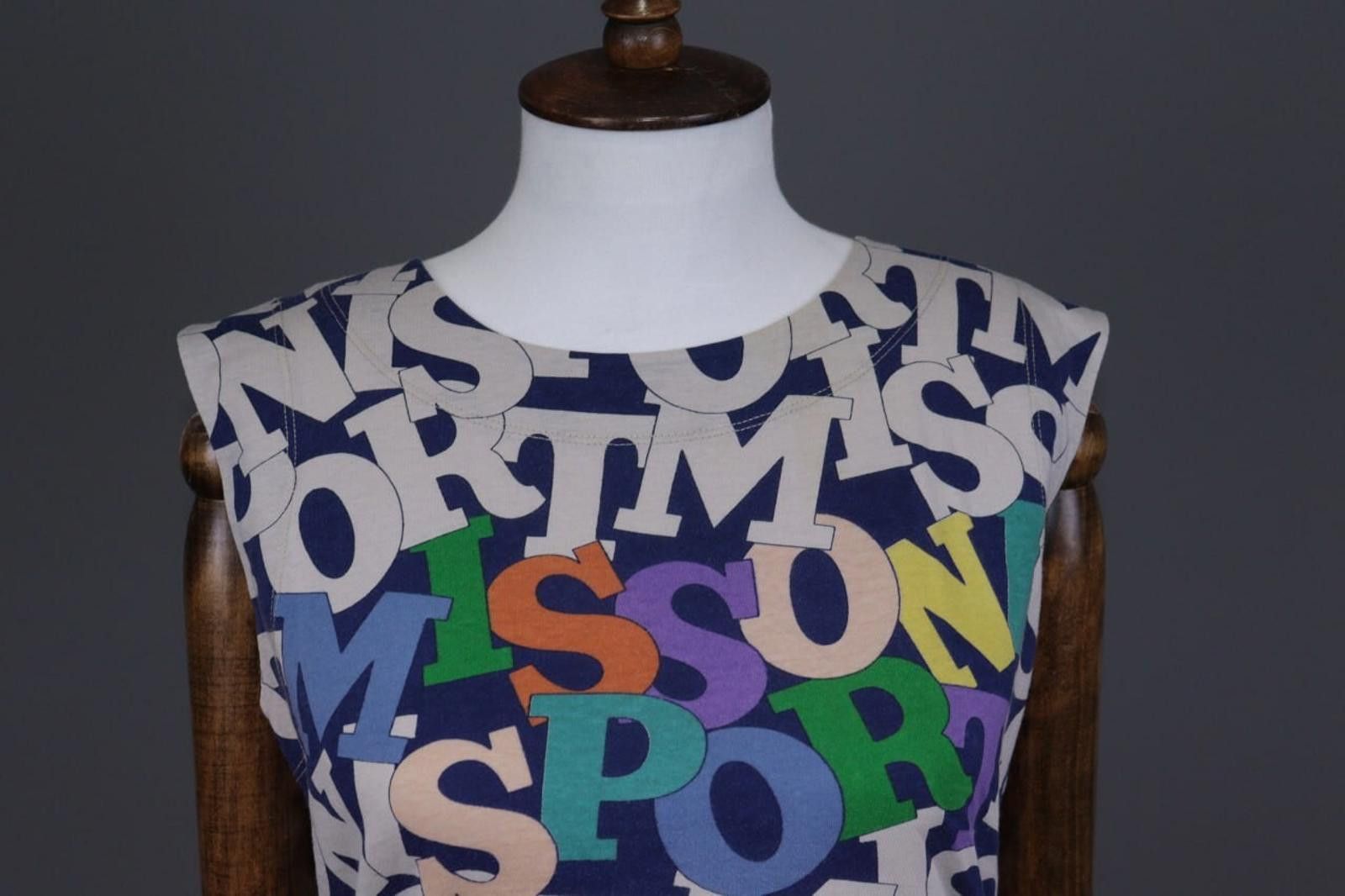 Missoni Missoni Sport Printed Multicolor Sumeer Top Shirt Size M Size M / US 6-8 / IT 42-44 - 2 Thumbnail