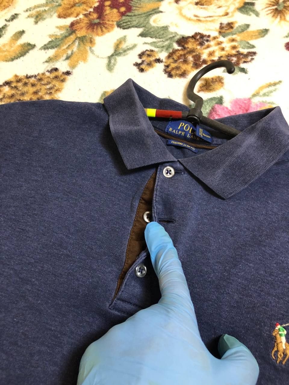 Polo Ralph Lauren Polo By Ralph Lauren Men's Shirt Navy Large Long Sleeve Size US L / EU 52-54 / 3 - 9 Thumbnail