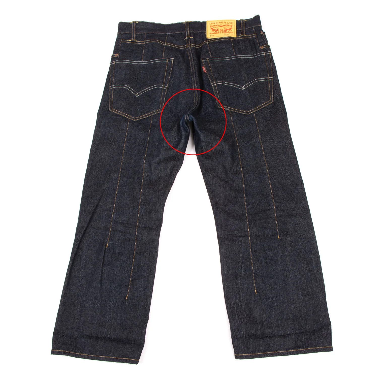Junya Watanabe Back Cut Stitch Selvedge Denim Pants in Indigo XS Size US 26 / EU 42 - 12 Thumbnail