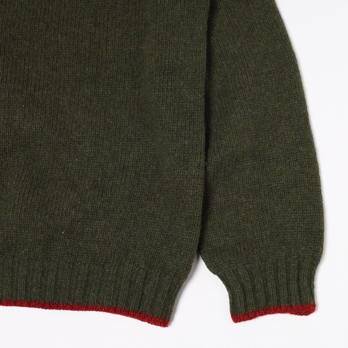 Other Pakeman Catto & Carter Jumper Wool Roll Neck Sweater Green Size US M / EU 48-50 / 2 - 3 Thumbnail