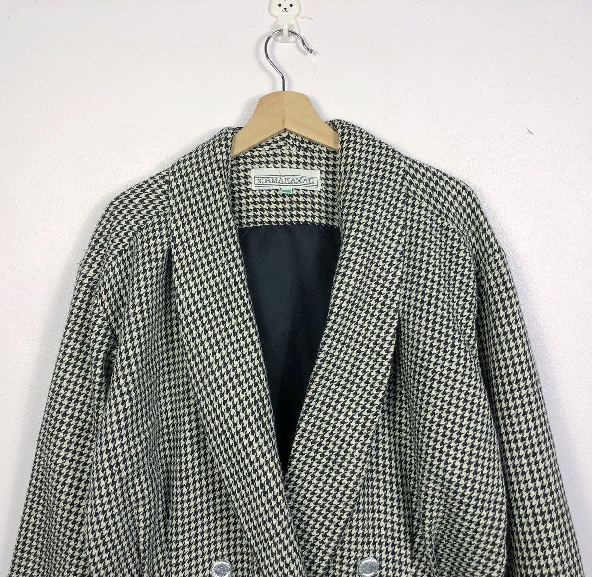 Norma Kamali Rare Vintage Norma Kamali Wool Jacket Coat Size XXL / US 16-18 / IT 52-54 - 2 Thumbnail