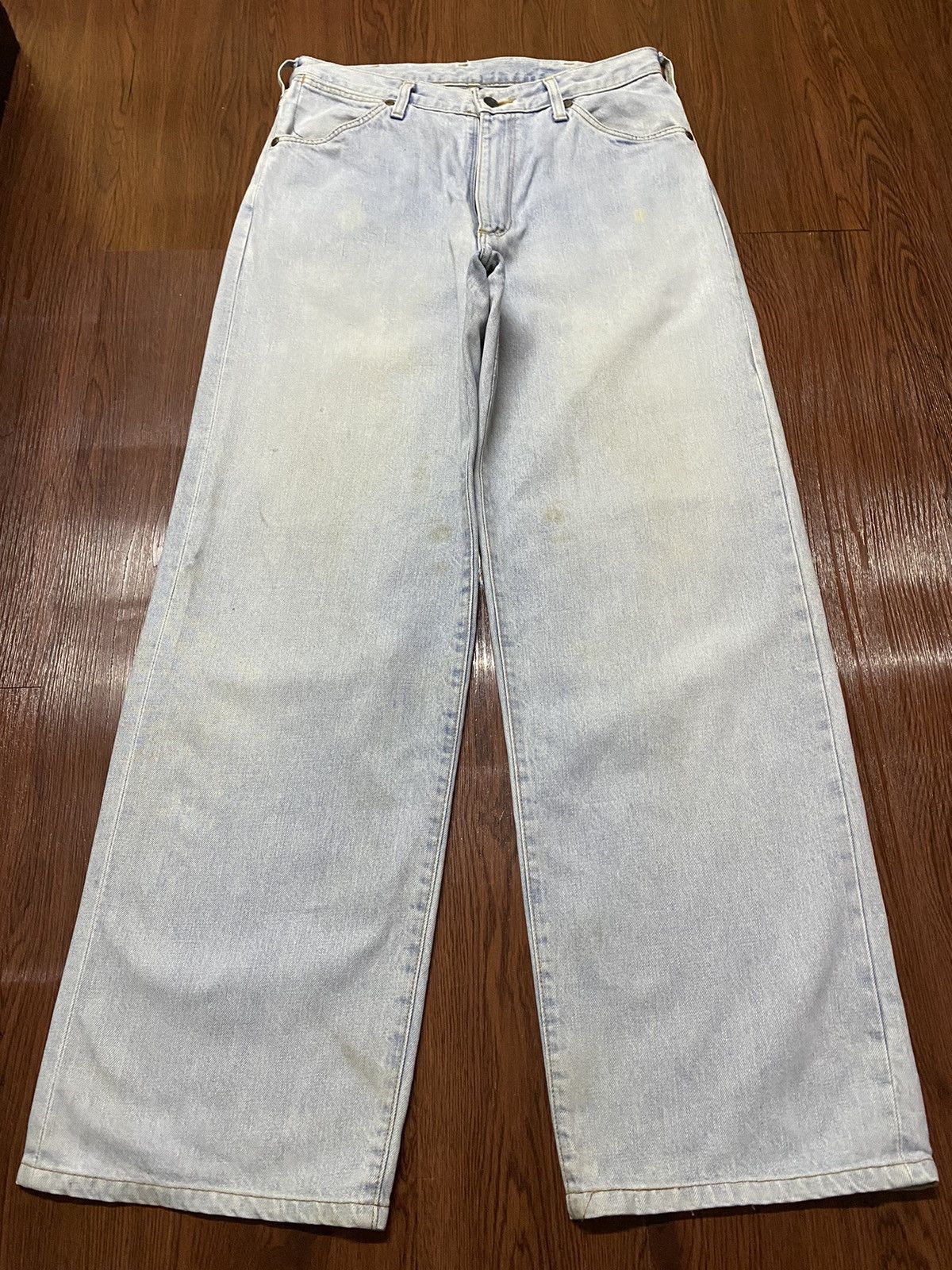 Wrangler Vintage Wrangler Faded Wash Baggy Style Jeans Size US 30 / EU 46 - 1 Thumbnail