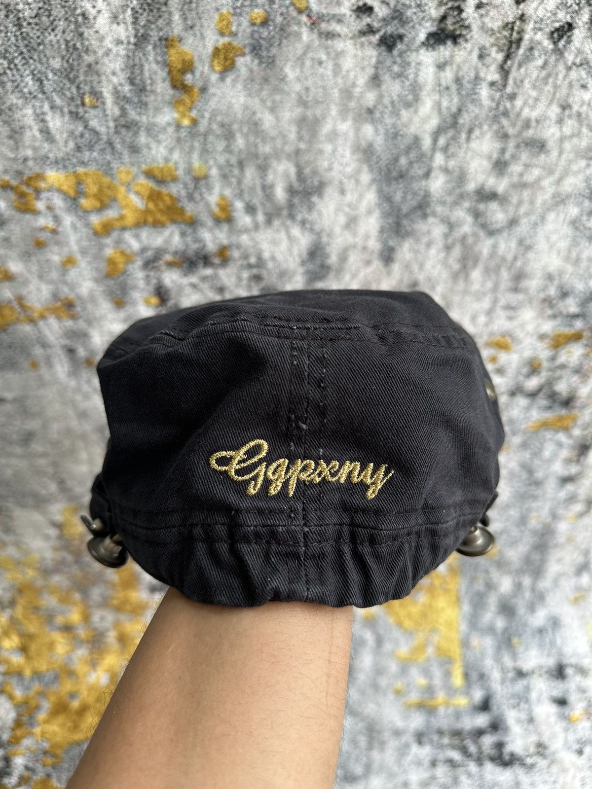 KMRii CRAZY STUDED GGPX JEWERLY GOTHIC STYLE CAP Size ONE SIZE - 6 Thumbnail