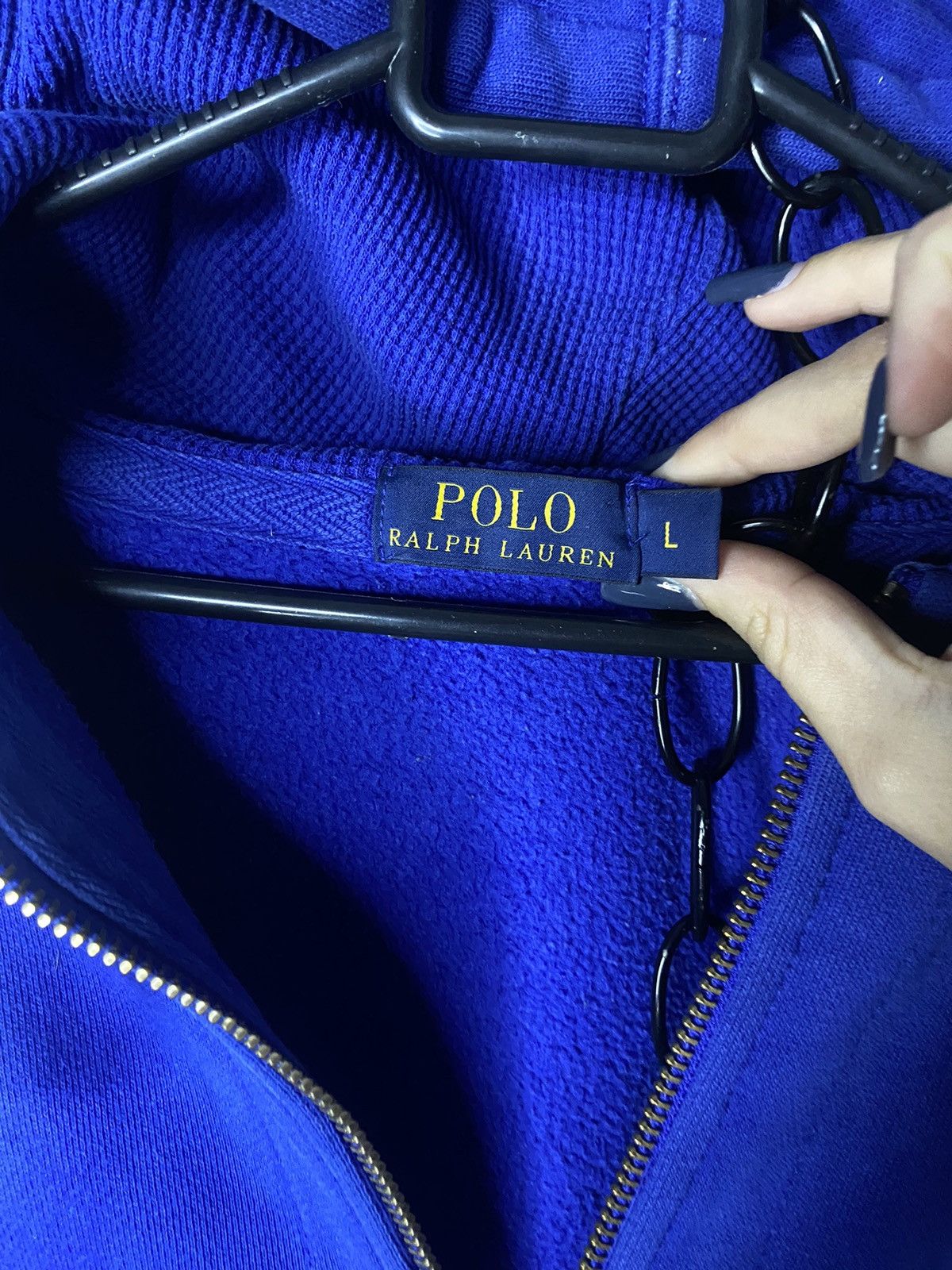 Ralph Lauren Men's distressed streetwear Hoodie polo Ralph Lauren Size US L / EU 52-54 / 3 - 4 Thumbnail